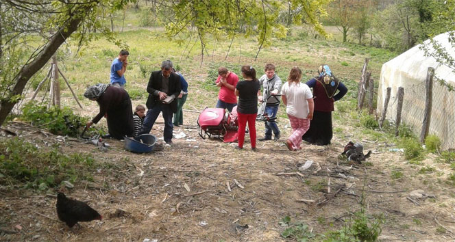 Ayağını çapa makinesine kaptırdı!