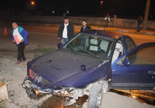 Sakarya'da Trafik Kazası 2 Yaralı