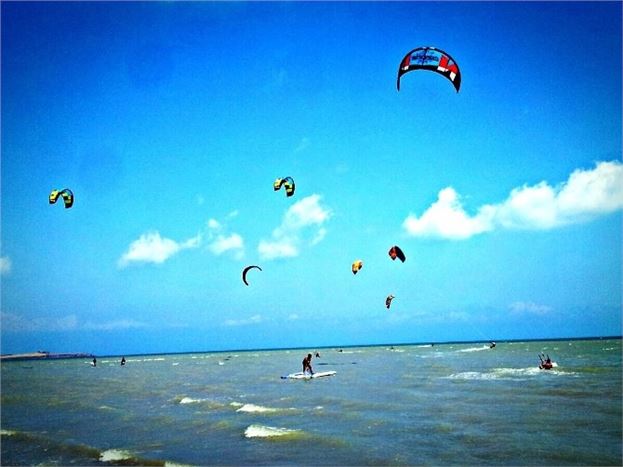 Haylazlı Plajı Kiteboard Merkezi Oluyor