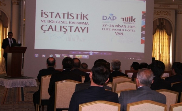 Van'da İstatistik Ve Bölgesel Kalkınma Çalıştayı