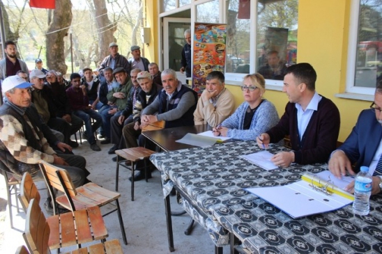 Balya'da Başkanın Köy Ziyareti