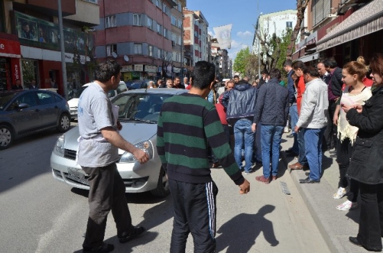 Eskişehir'de İlginç Bir Kaza