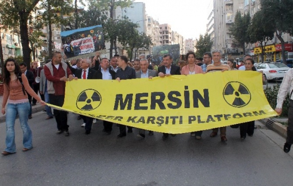 Mersin'de Çernobil Yürüyüşü