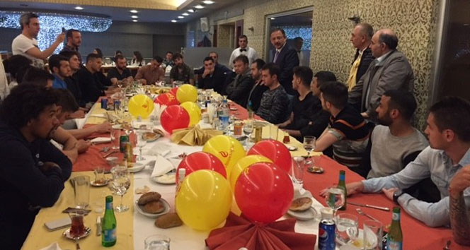 Kayserispor'a moral yemeği!