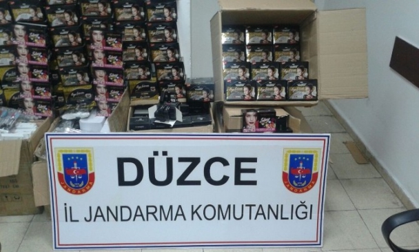 Düzce Jandarmasından Kaçakçılara Darbe