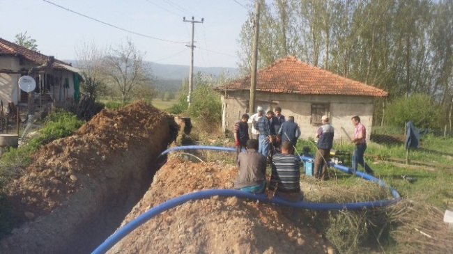 Kalkım'da Asbestli İçme Suyu Boruları Değiştiriliyor