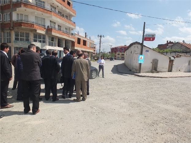 Havran'da Caddeler Ele Alındı