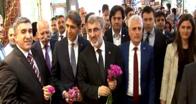 Bakan Yıldız, Kapalıçarşı esnafını ziyaret etti!