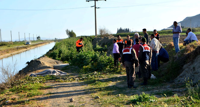 Sulama kanalına düşen kadının cesedi 4 km uzaklıkta bulundu!