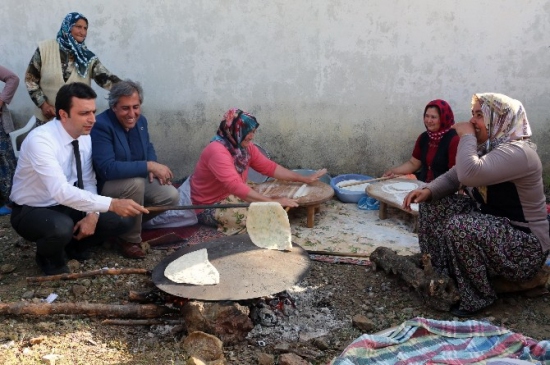 AK Parti Adayı Mustafa Köse Seçim Çalışmalarını Gazipaşa'da Sürdürdü