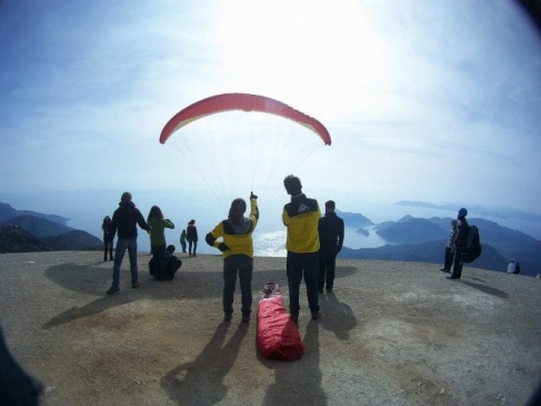 GAÜN Havacılık Topluluğu Fethiye Ölüdeniz'de