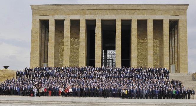 TOBB Üyleri Anıtkabir'de