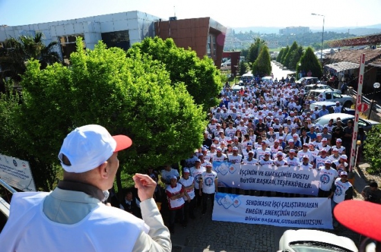 1 MAYıs'ta 205 İşçiye Sendika Müjdesi