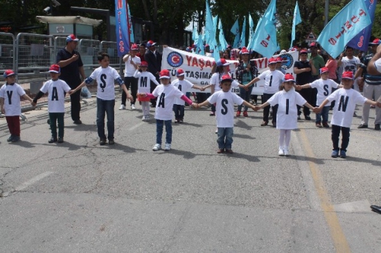 Gaziantep'te 1 MAYıs Kutlaması