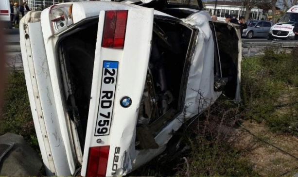 Eskişehir'de Trafik Kazası 1 Ölü 4 Yaralı