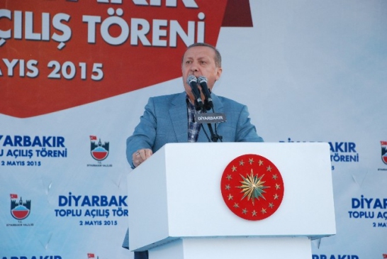 Cumhurbaşkanı Erdoğan Diyarbakır'da