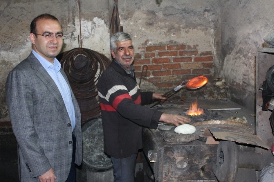 Özhan Bakırcılar Çarşısı Esnafıyla Bir Araya Geldi