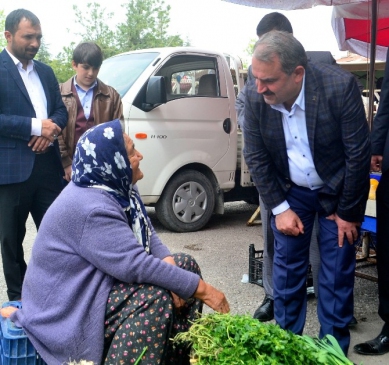 Halil Etyemez Ereğli Esnafıyla Buluştu