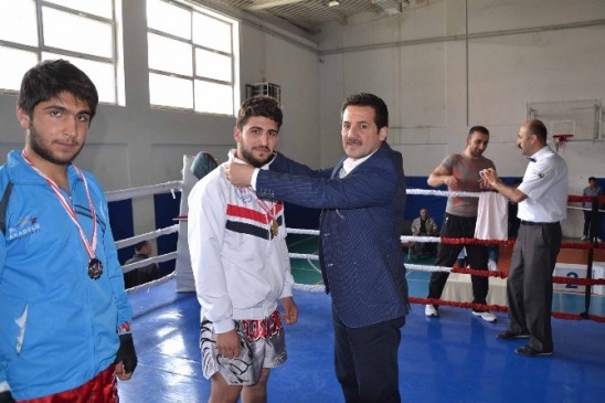 Van'da Kickboks İl Birinciliği Yarışması Sona Erdi