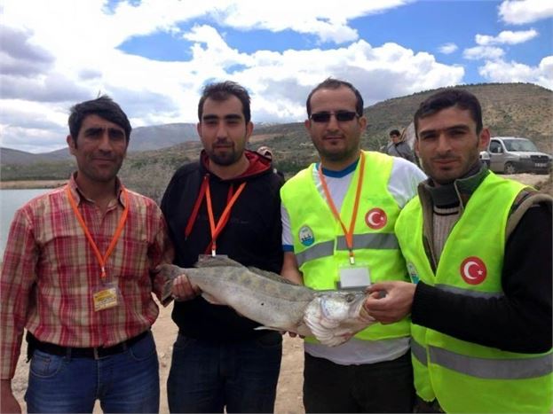 Konya'da Baraj Gölünde 1. Levrek Balığı Yakalama Yarışması Yapıldı