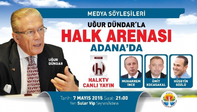 Sözlü Uğur Dündar'ın Canlı Yayın Konuğu Olacak