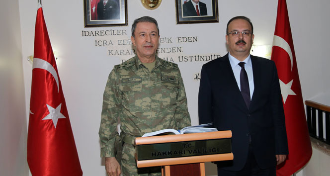 Orgeneral Akar Hakkari’de!