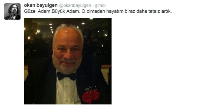 Okan Bayülgen ’Hayatım biraz daha tatsız artık’!