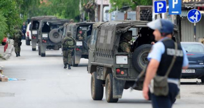 Makedonya’da Silahlı grup polisle çatıştı 5 polis öldü, 30 polis yaralı!