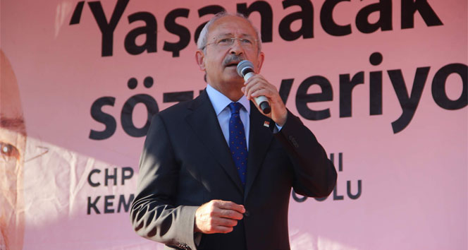 ‘Kılıçdaroğlu Biz kul hakkı yemeyiz ve yedirmeyiz’!