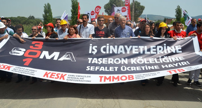 Soma'da dev miting!