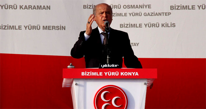 Bahçeli ‘Türkiye'de herkes korku içinde yaşıyor’!