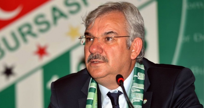 Bursaspor'da Recep Bölükbaşı yeniden başkan!!