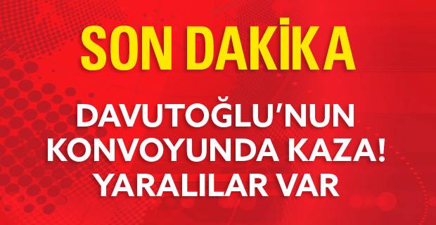 Başbakan'ın Konvoyunda Kaza: 2 Polis Yaralı