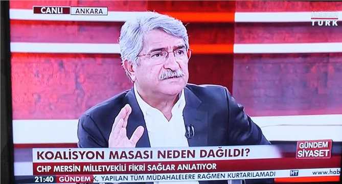 Sağlar, “Başbakan Davutoğlu iade etsin'