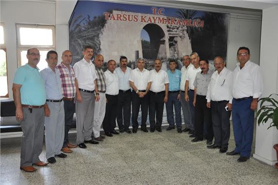 MESOB BAŞKANI  DİNÇER’DEN TARSUS KAYMAKAMINA ZİYARET