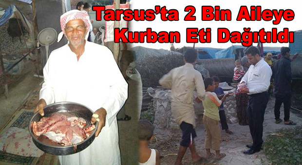 2 Bin Aileye Kurban Eti Ulaştırıldı