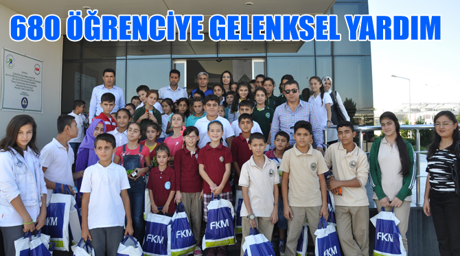 Mersin'de 680 Öğrenciye Giysi Yardımı Yapıldı