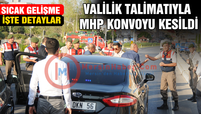 MHP’nin Konvoyu Kesildi, Kriz Yaşandı