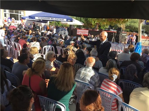 Çamak, aşure lokmasına katıldı