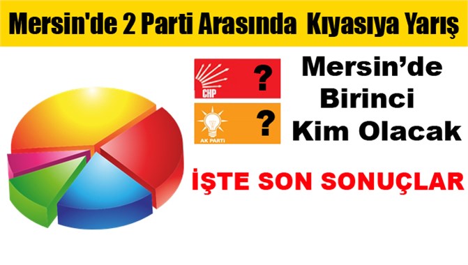 Mersin'de AK Parti ve CHP Arasında Kıyasıya Yarış Var