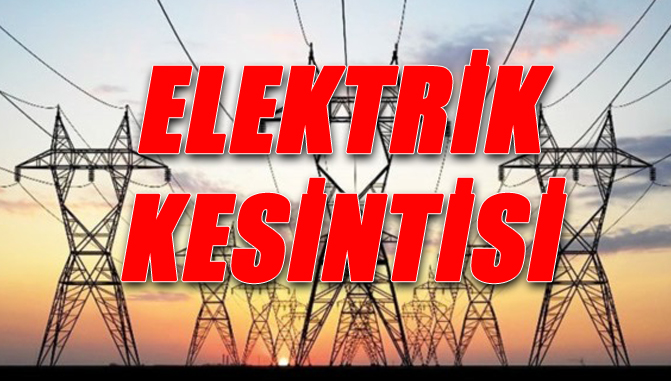 Dikkat, Elektrik Kesintisi (9-11 Kasım 2015 Tarihleri Arası)