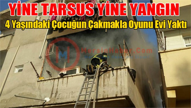 4 Yaşındaki Çocuğun Oyunu Evi Yaktı