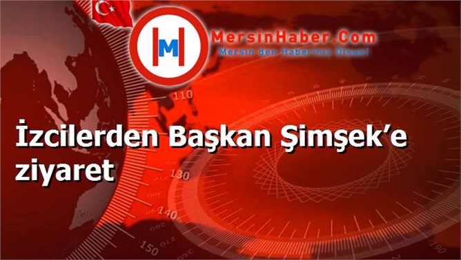 İzcilerden Başkan Şimşek’e ziyaret