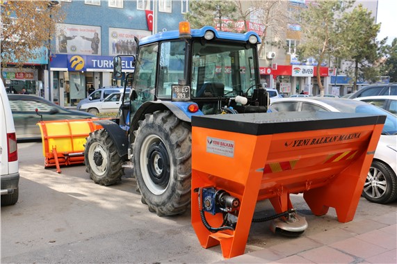 Çankırı Belediyesi kış hazırlıklarını tamamladı