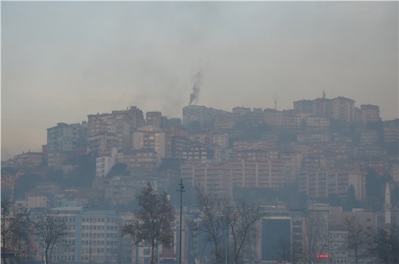 Zonguldak'ın kirli havası, insan sağlığını tehdit ediyor