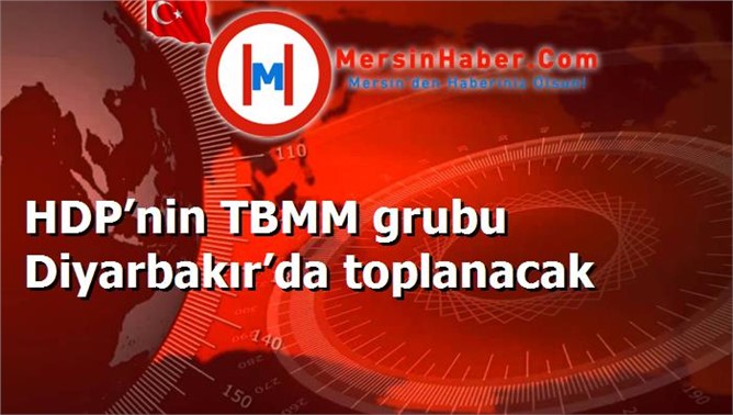 HDP’nin TBMM grubu Diyarbakır’da toplanacak