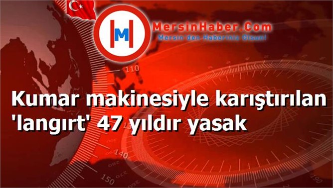 Kumar makinesiyle karıştırılan 'langırt' 47 yıldır yasak