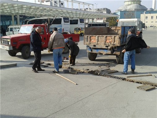 Kahta Belediyesi’nden mazgal temizliği