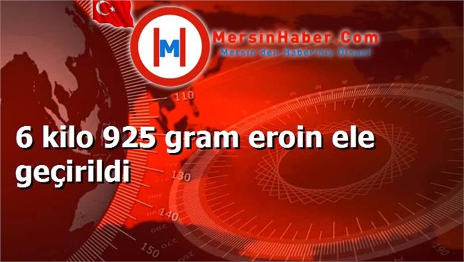 Ağrı'da Yol Uygulamalarında 6 kilo 925 gram eroin ele geçirildi