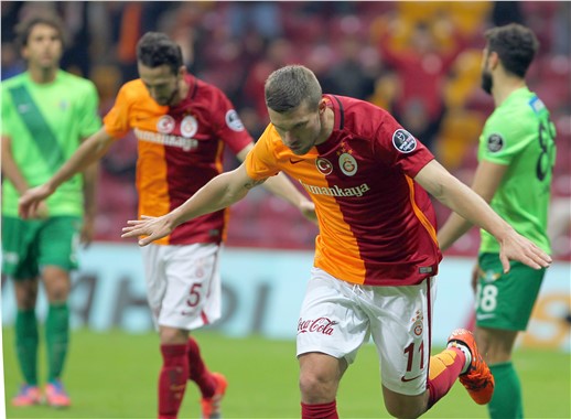 Galatasaray 3 - Akhisar Belediyespor: 2